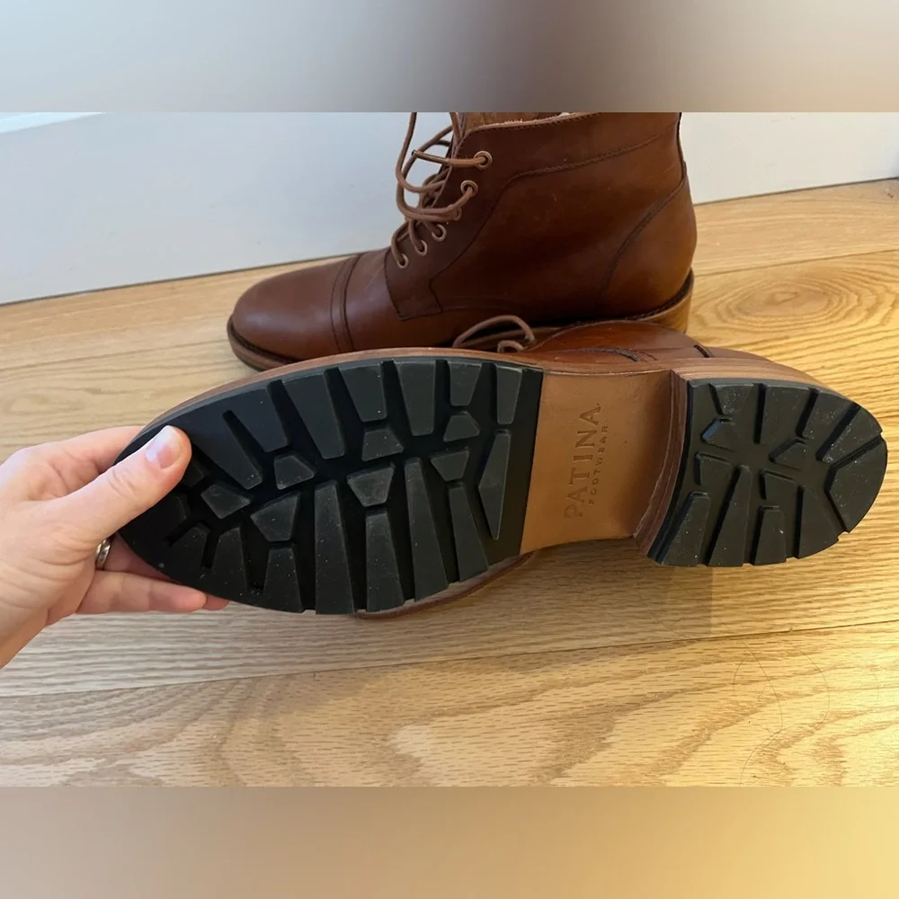 Portland leather men’s boots - Picture 7 of 11